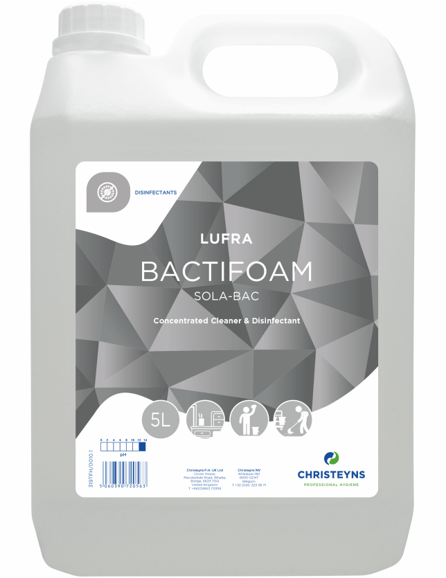 Lufra Bactifoam 5L (Heavy Duty Bactericidal Cleaner)