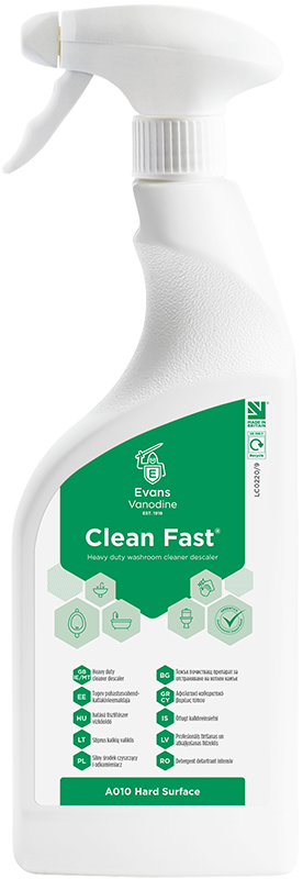 Evans Cleanfast Bactericidal Cleaner - Image 2