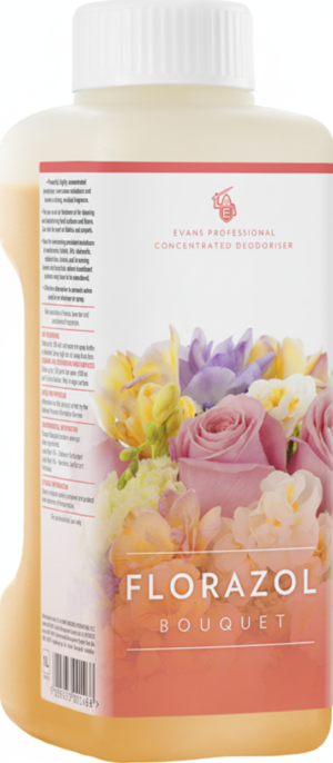 4x1L Evans Florazol Bouquet Deodoriser