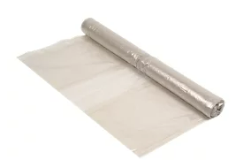 4mx25m Clear Polythene Sheeting