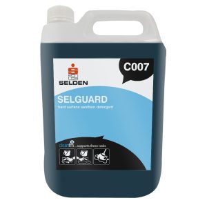 x5L Selden Selguard Hard Surface Sanitiser Detergent