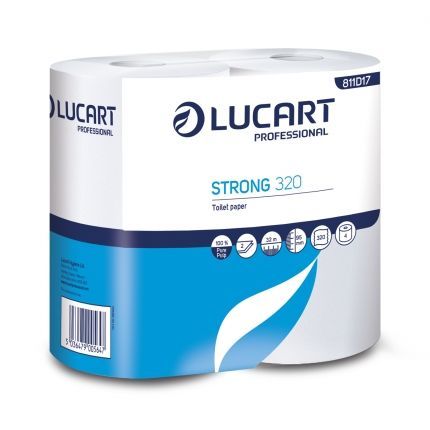 Lucart 320 Sheet Pro Toilet Roll 2ply (36 Pack)
