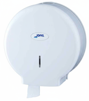 Valor White ABS Plastic Midi Jumbo Dispenser