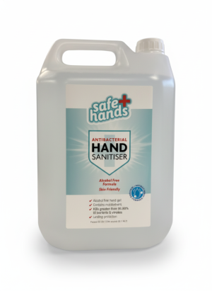 x5L Safe Hands Alcohol Free Hand Sanitiser