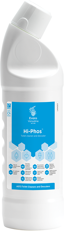 Evans Hi-Phos Heavy Duty Toilet Cleaner & Descaler 5L - Image 2