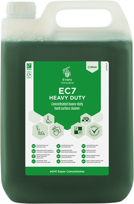 Evans EC7 E-Dose Heavy Duty Washroom Cleaner