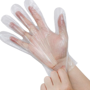 x100 Polythene Disposable Gloves