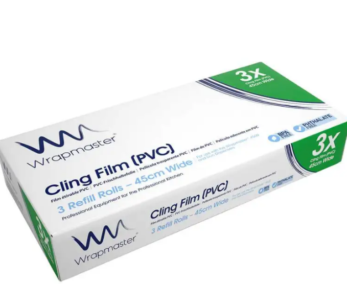 x3 45cmx300mt Wrapmaster Cling Film