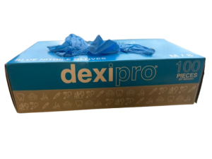 x100 Aurelia Dexi Pro Blue Nitrile