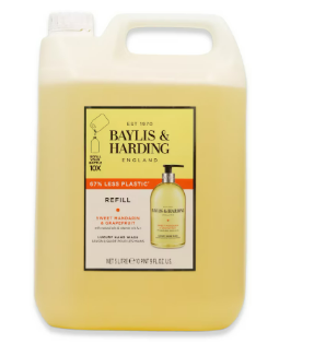 Baylis & Harding Sweet Mandarin & Grapefruit Hand Wash – 5 Litre Refill