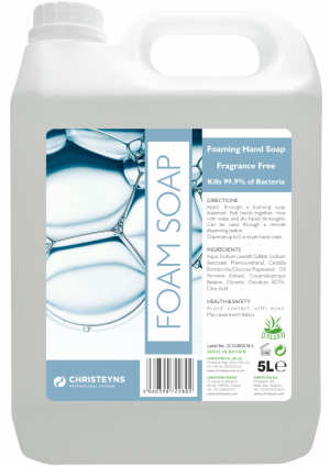 x5L Clover Instant Foaming Antibacterial Hand Soap