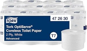 x24 Tork T7 Optiserve Coreless Toilet Roll 850 Sheet