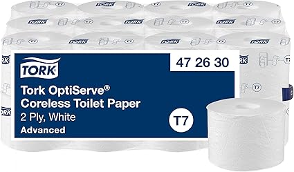 x24 Tork T7 Optiserve Coreless Toilet Roll 850 Sheet