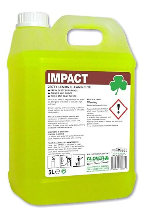 x5L Clover Impact Lemon Floor Gel