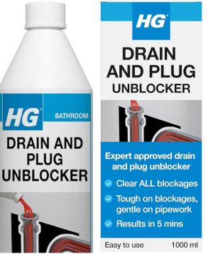 x1L HG Drain And Plug Unblocker