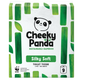 x45 Cheeky Panda Toilet Rolls 3ply
