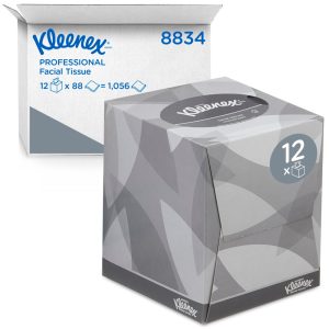 x1080 Kimberly Clark Kleenex Cube Facial Tissue